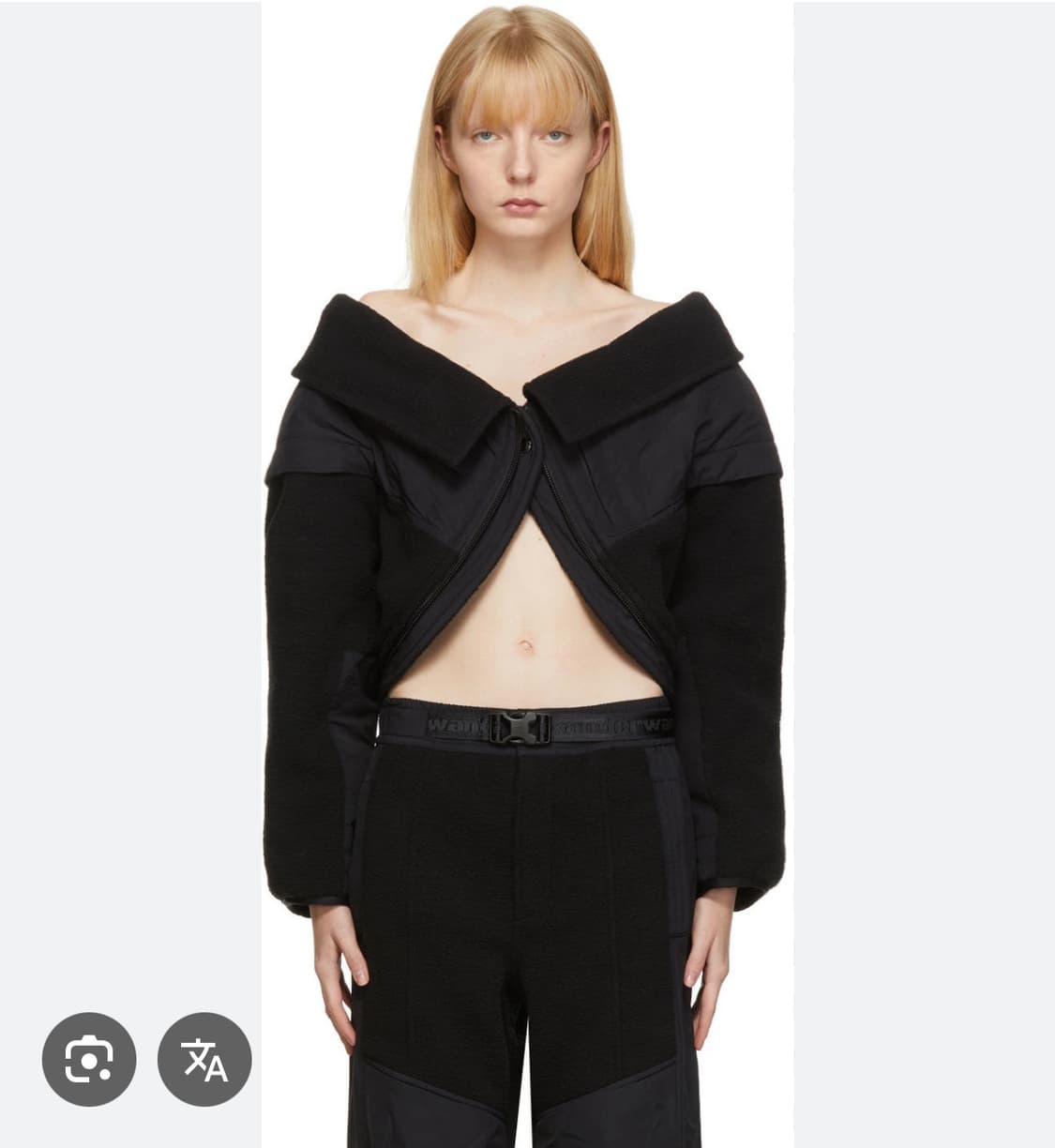 오프숄더 후리스 자켓 (정가 150) 상품이미지4