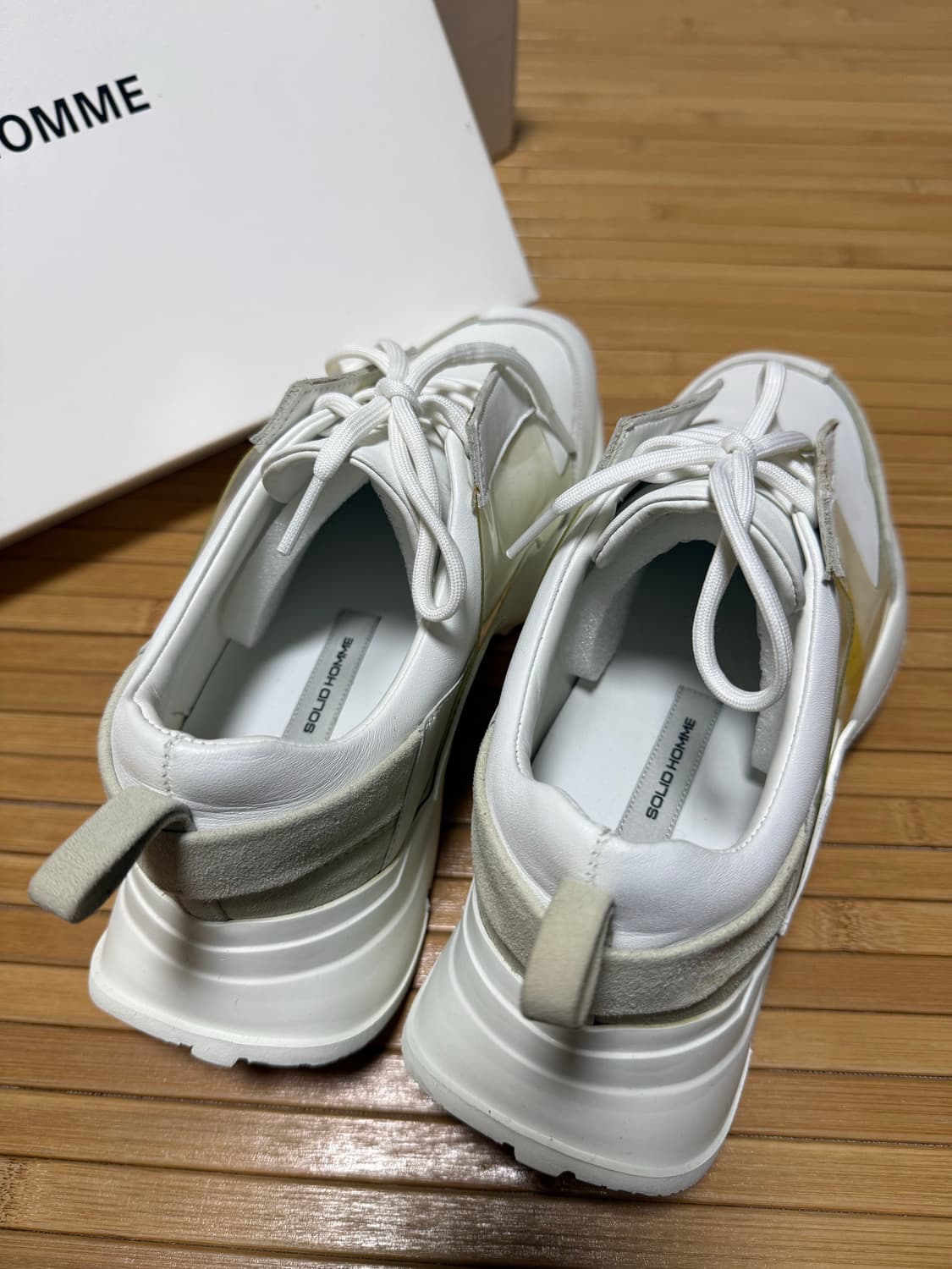 솔리드옴므 30주년 컬렉션 어글리 스니커즈(택포함) 상품이미지3