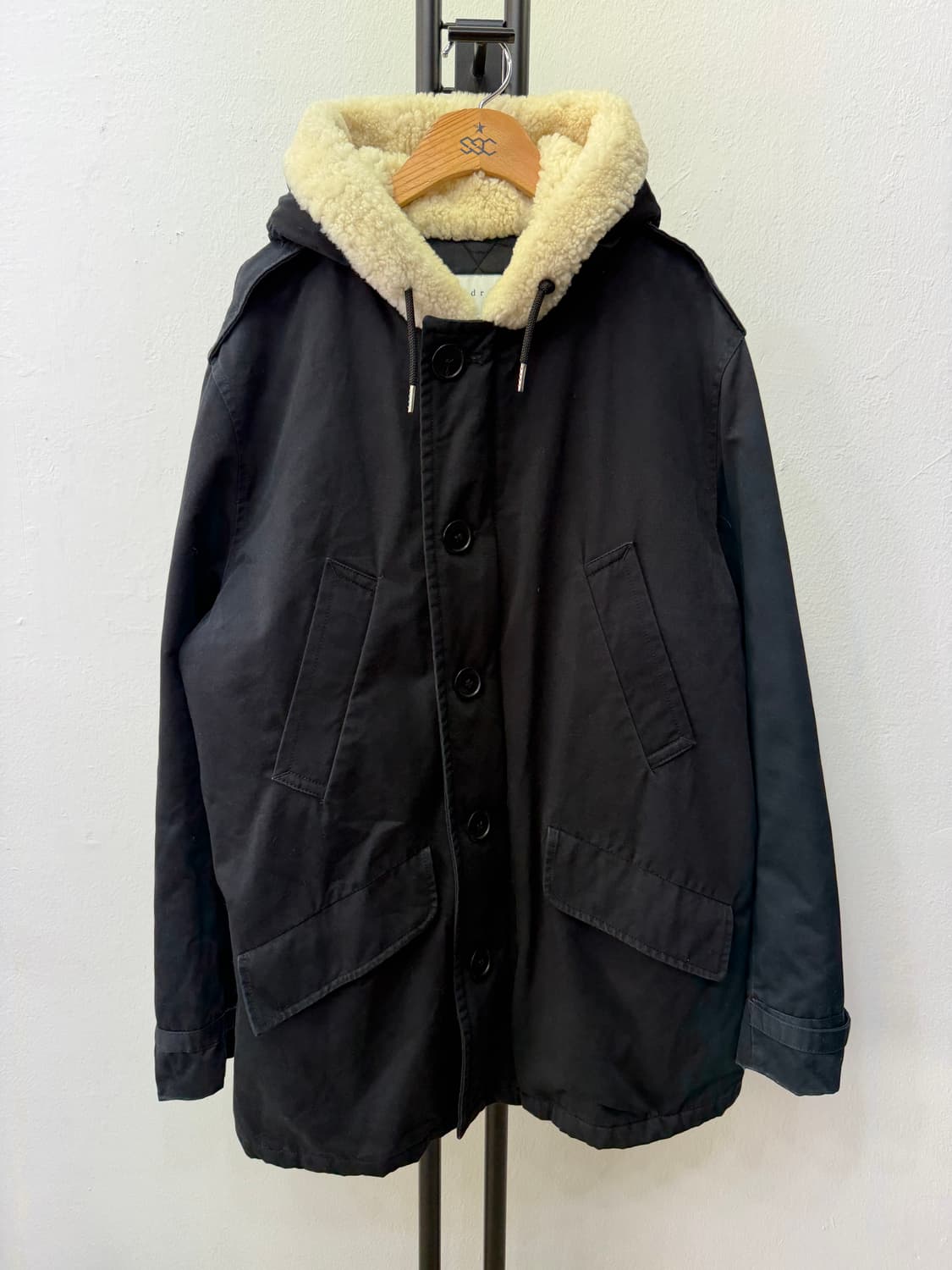 정품) 산드로옴므 퍼 자켓 L 상품이미지1