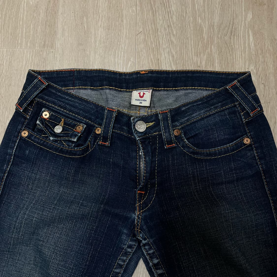 트루릴리전 여성 부츠컷 데님 청바지 30 상품이미지5