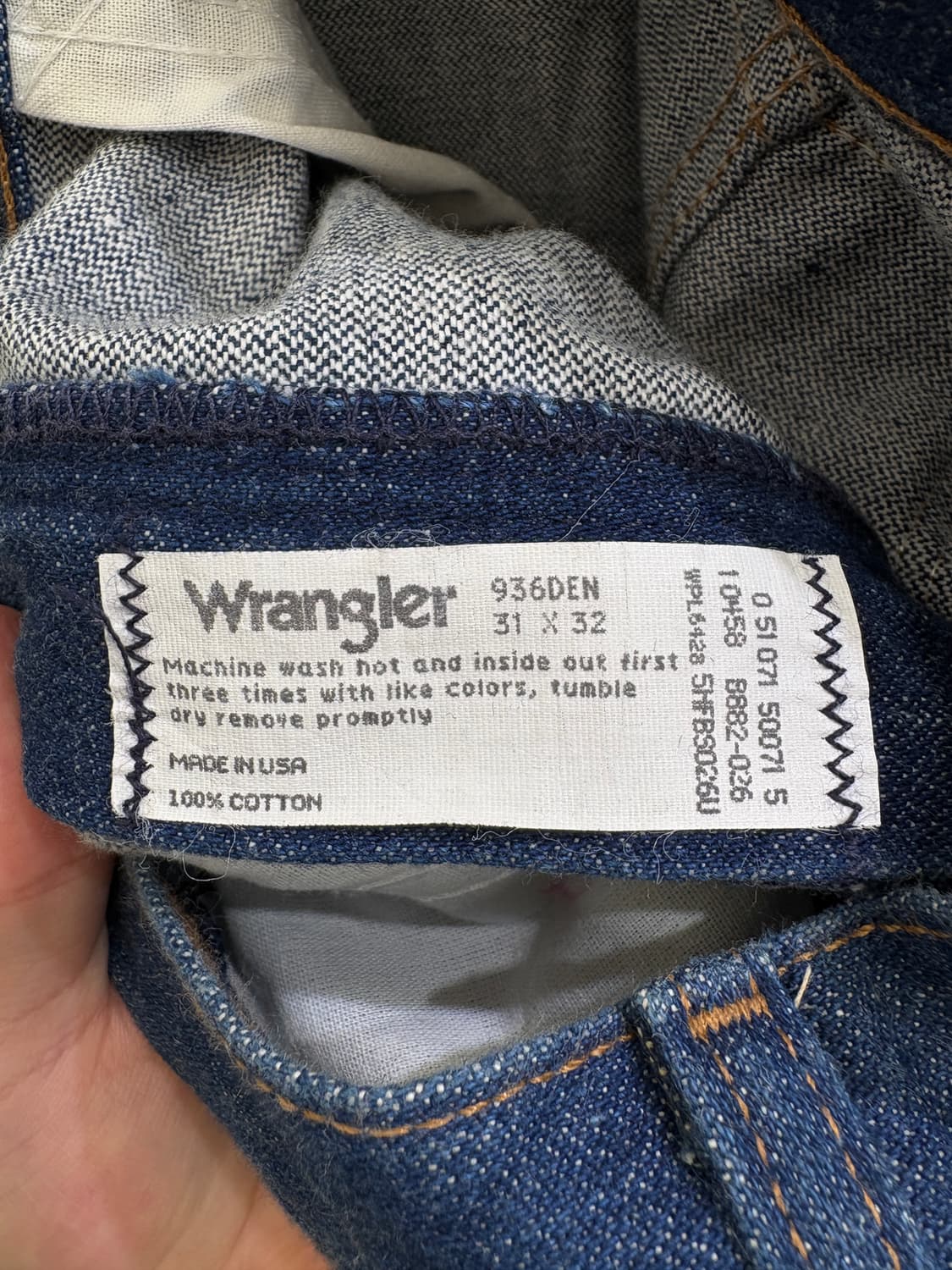 WRANGLER (Made in USA) 데님팬츠 상품이미지7