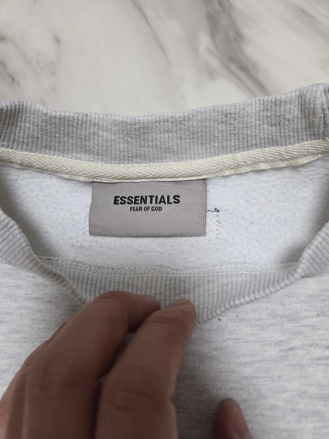 피오갓에센셜 여성 오트밀 스웻셔츠 상품이미지4