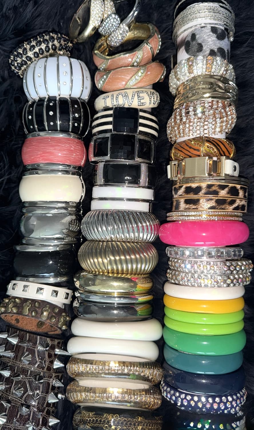 일본 y2k 갸루 펑크 뱅글 팔찌 신상 상품이미지1