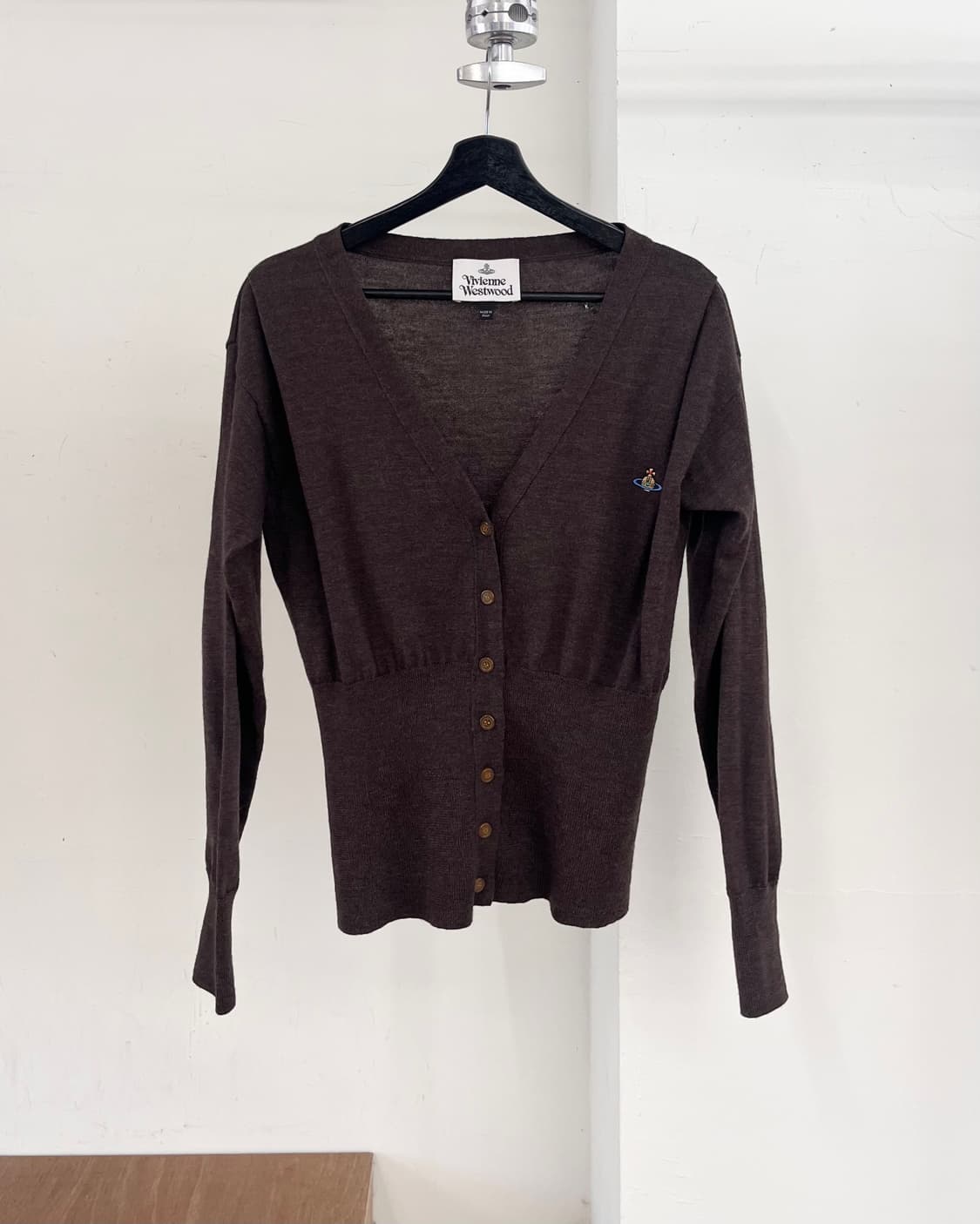 비비안 웨스트우드 브라운 베아 가디건 상품이미지1