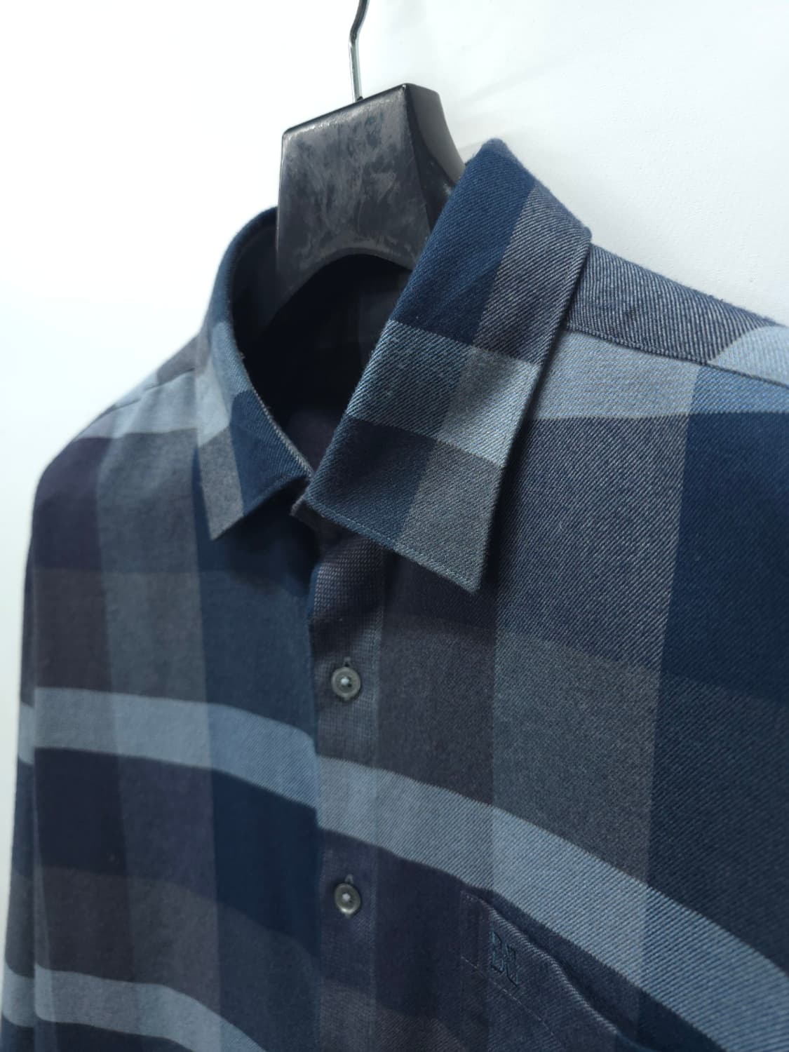 닥스(DAKS) 플란넬 큐브 체크셔츠 (남성100) 상품이미지6