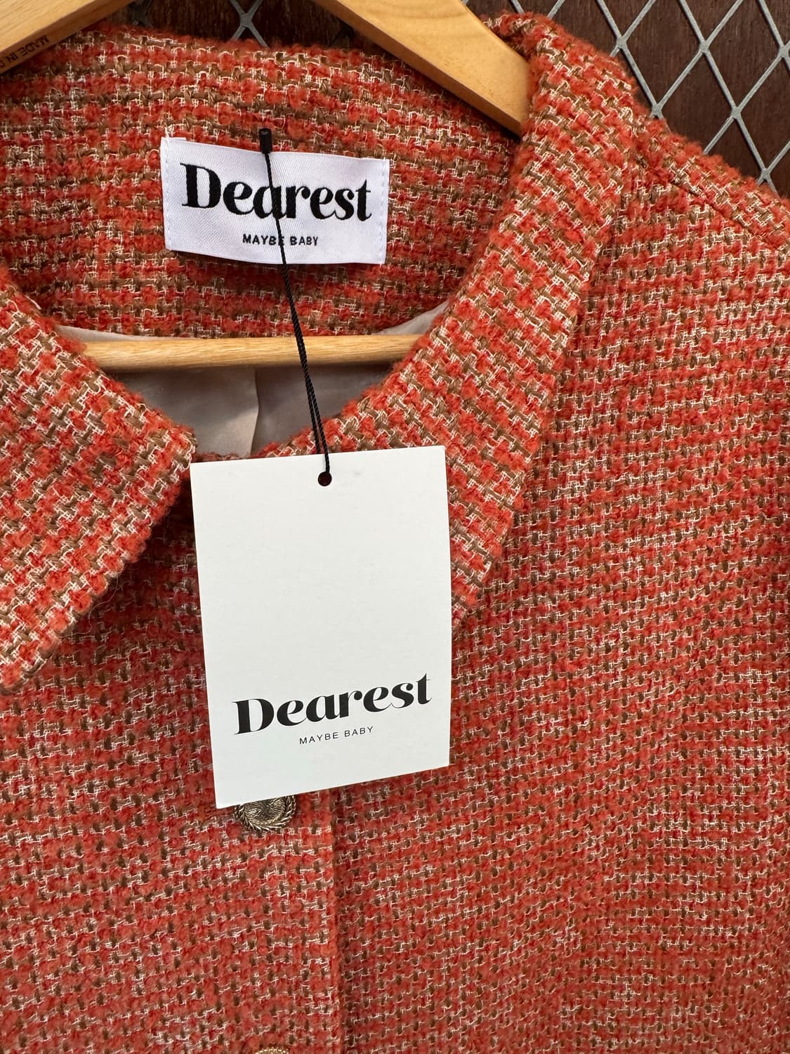 메이비베이비 디어리스트 트위드 자켓 새상품 상품이미지7