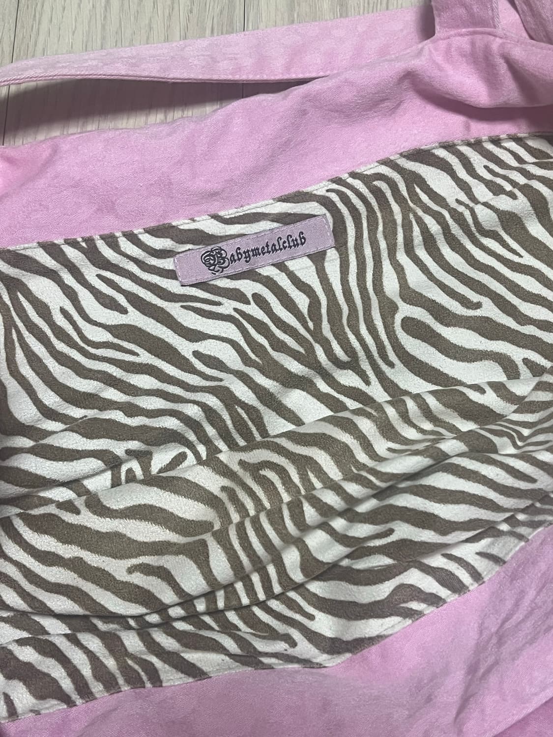 베이비메탈클럽 쥬시백 핑크 판매 합니다 상품이미지7