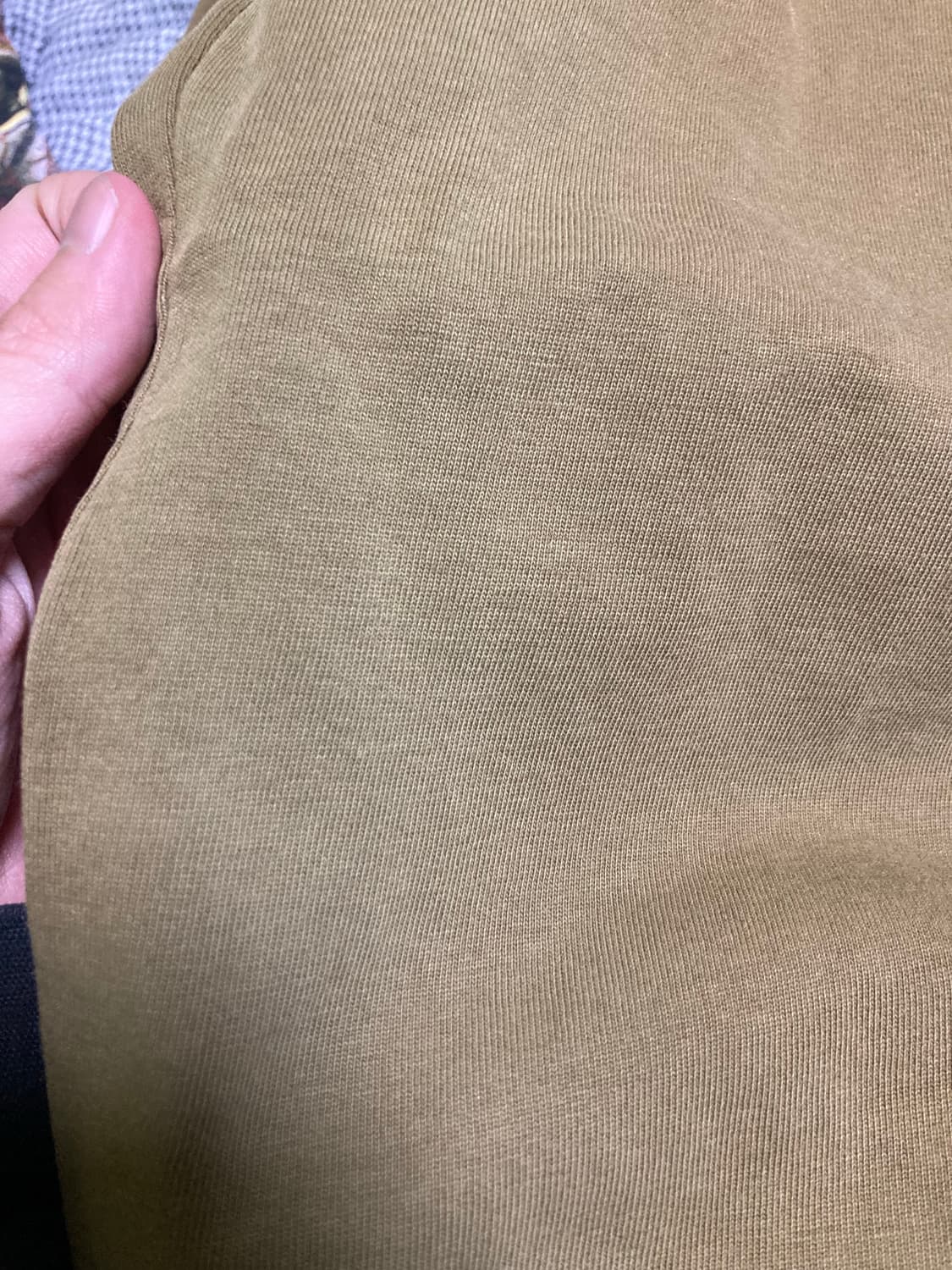 일본빈티지 카키 스모크 반팔 상품이미지5