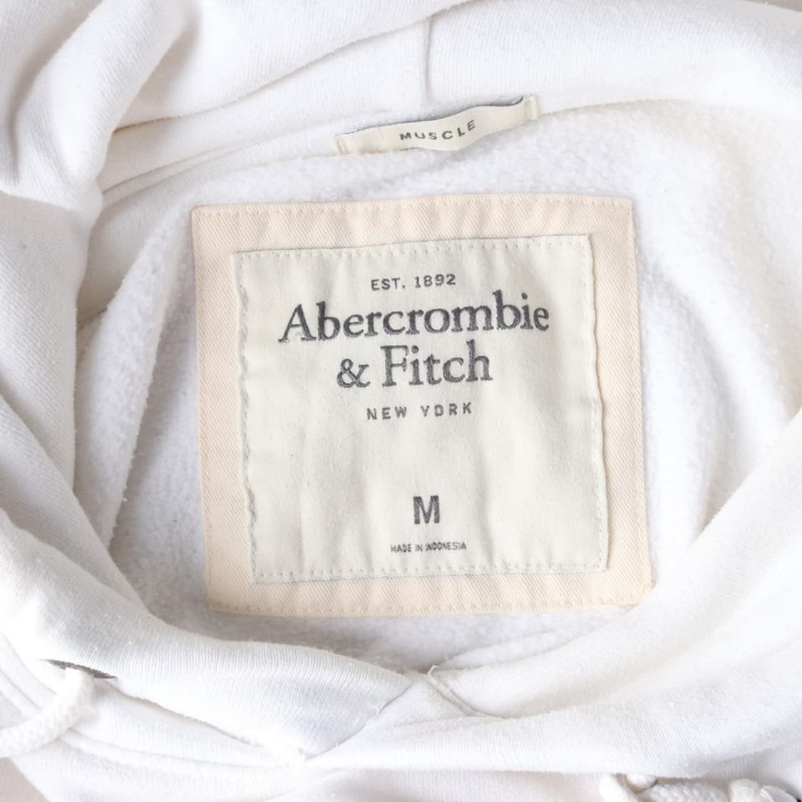 아베크롬비 시그니처 무스 로고 후드티 M 상품이미지5
