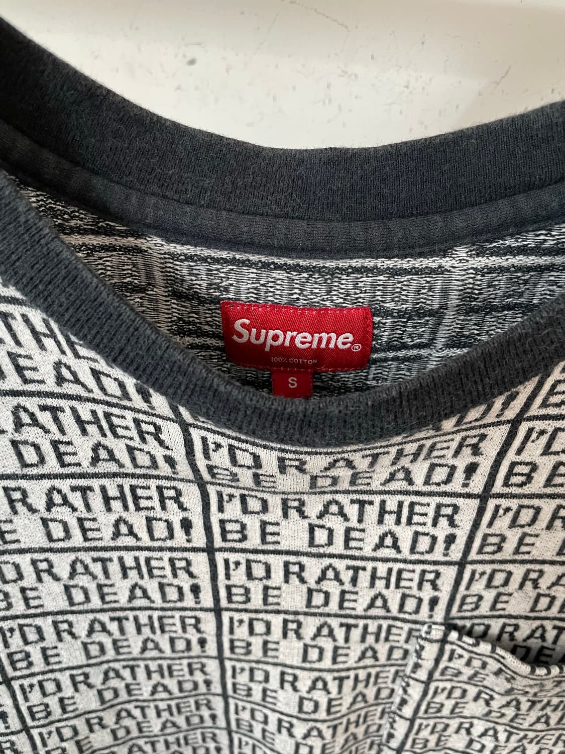 Supreme 자카드 포켓 티셔츠 (S) 상품이미지2