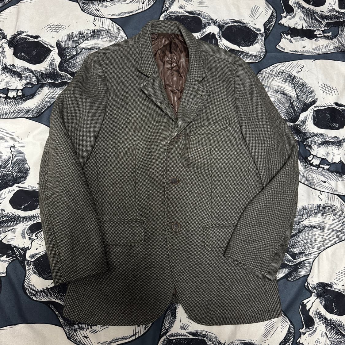 캠브리지 퀄팅 울자켓 100사이즈  상품이미지1