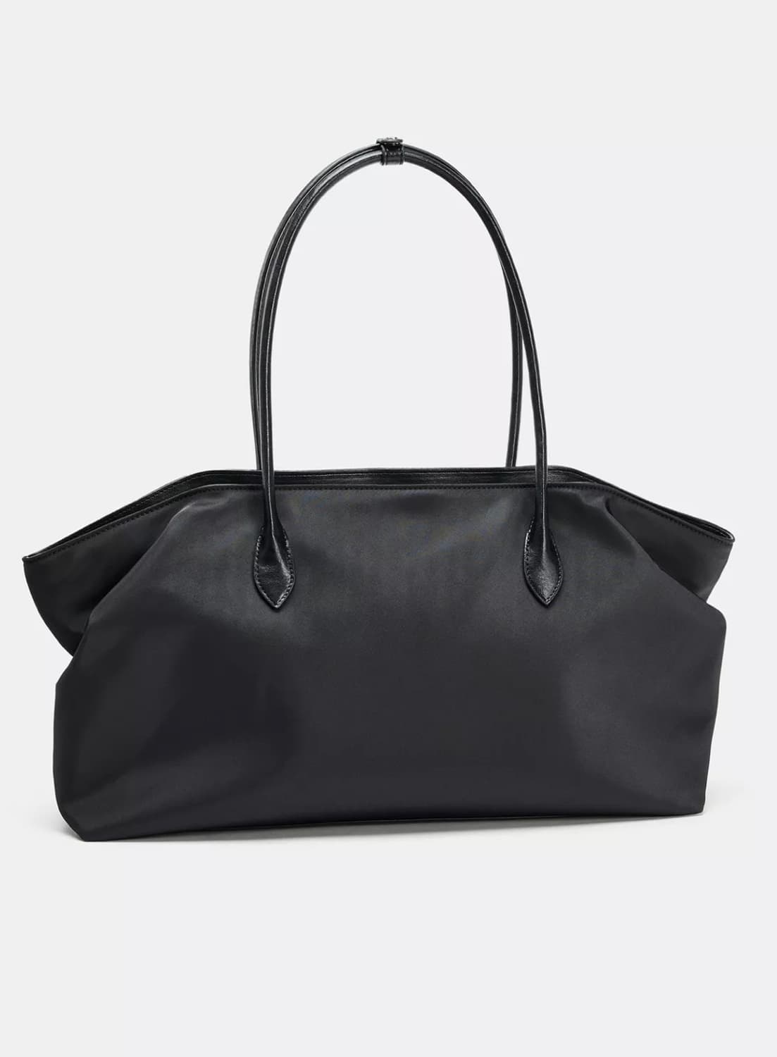 새제품) 자라 숄더백 리본 장식 길쭉한 토트백 상품이미지2