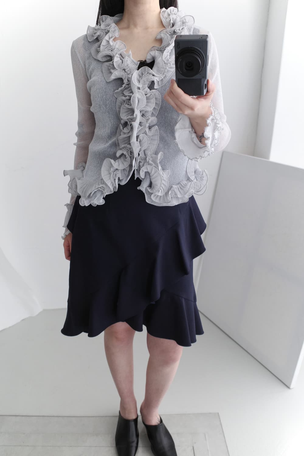 frill cardigun 상품이미지7