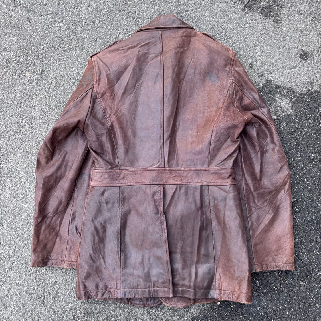 일본 아바하우스 레더 자켓 상품이미지2