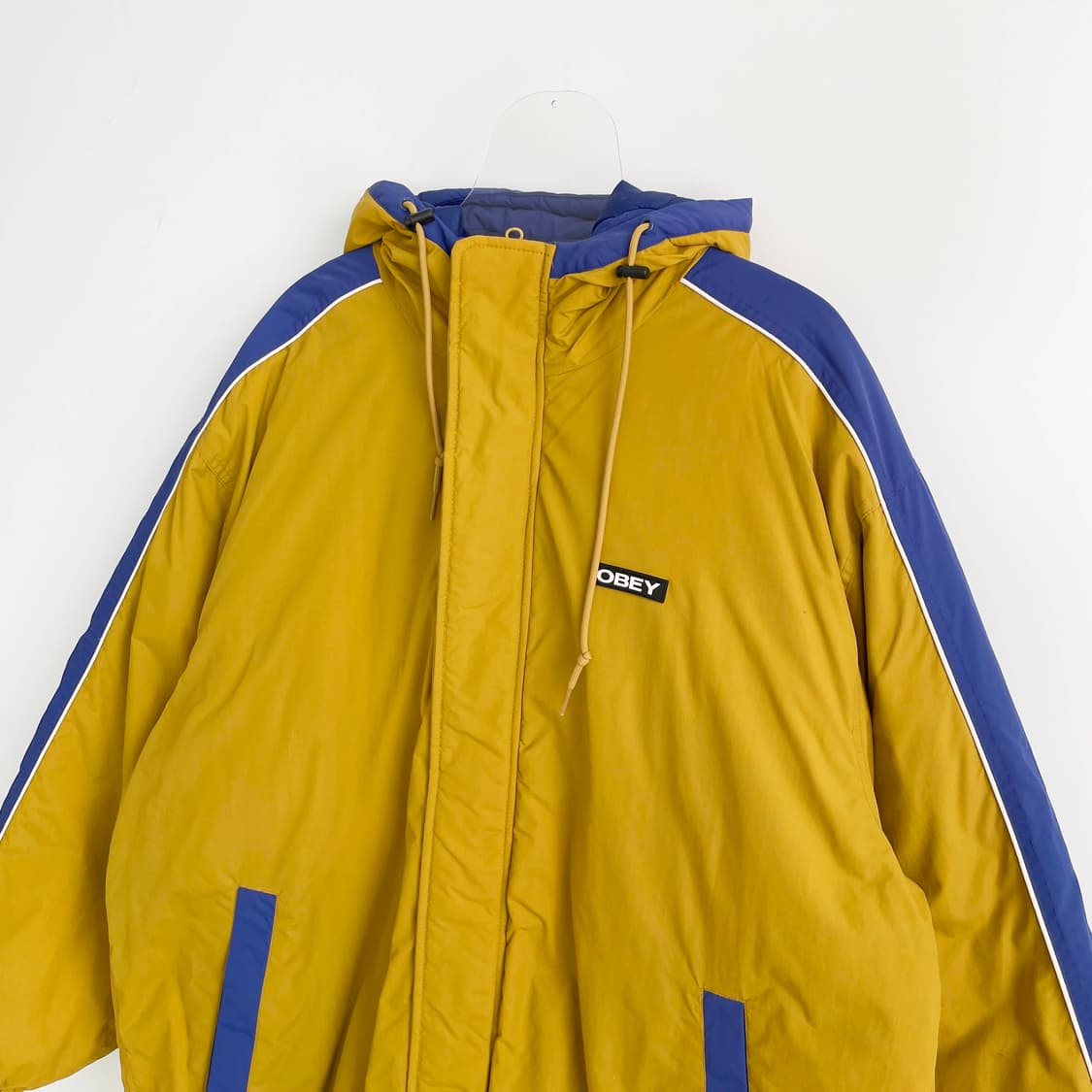 A1 OBEY 오베이 MAJOR STADIUM JACKET 롱패딩점퍼 L 상품이미지2