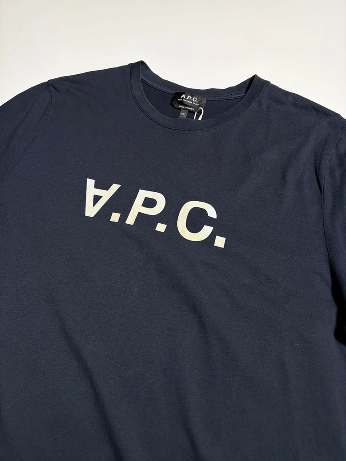 아페쎄 APC 시그니처 로고 반팔 티셔츠 R2256 상품이미지2