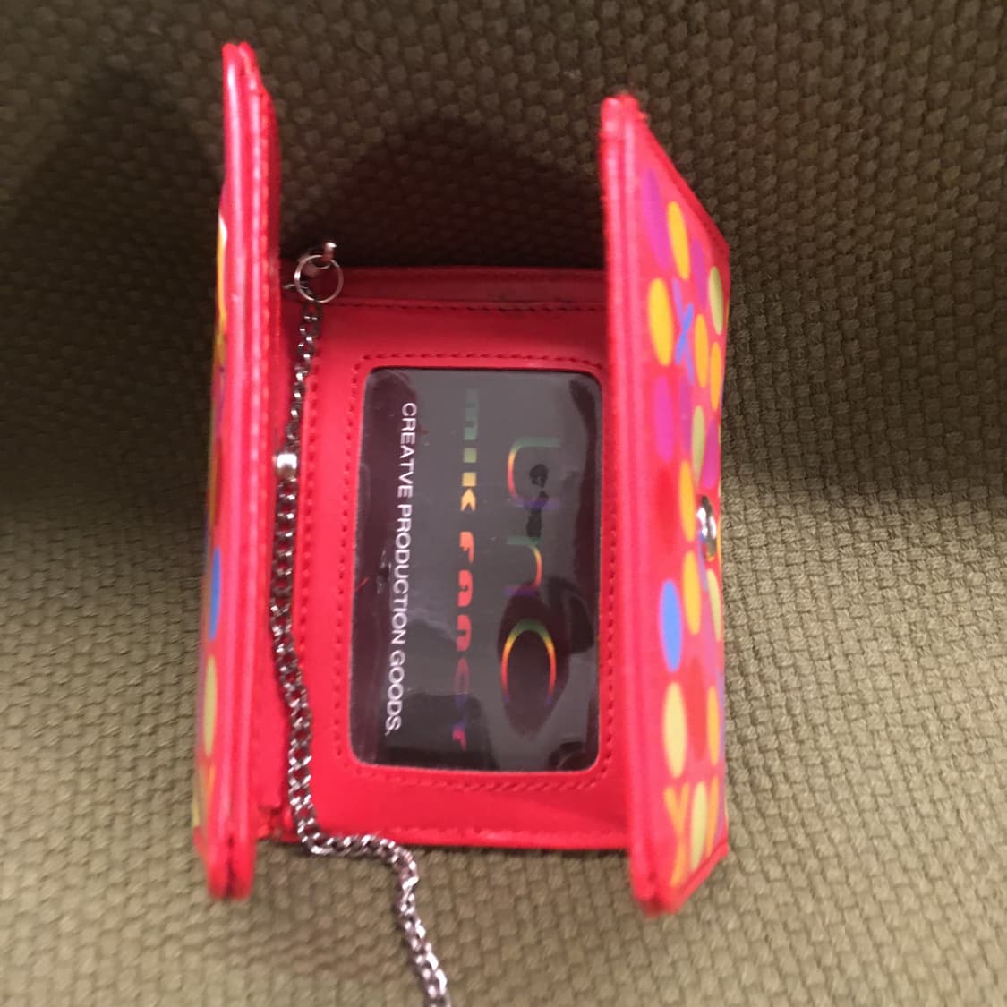 [고전문구] 빈티지 y2k 키치 레드 지갑 상품이미지3