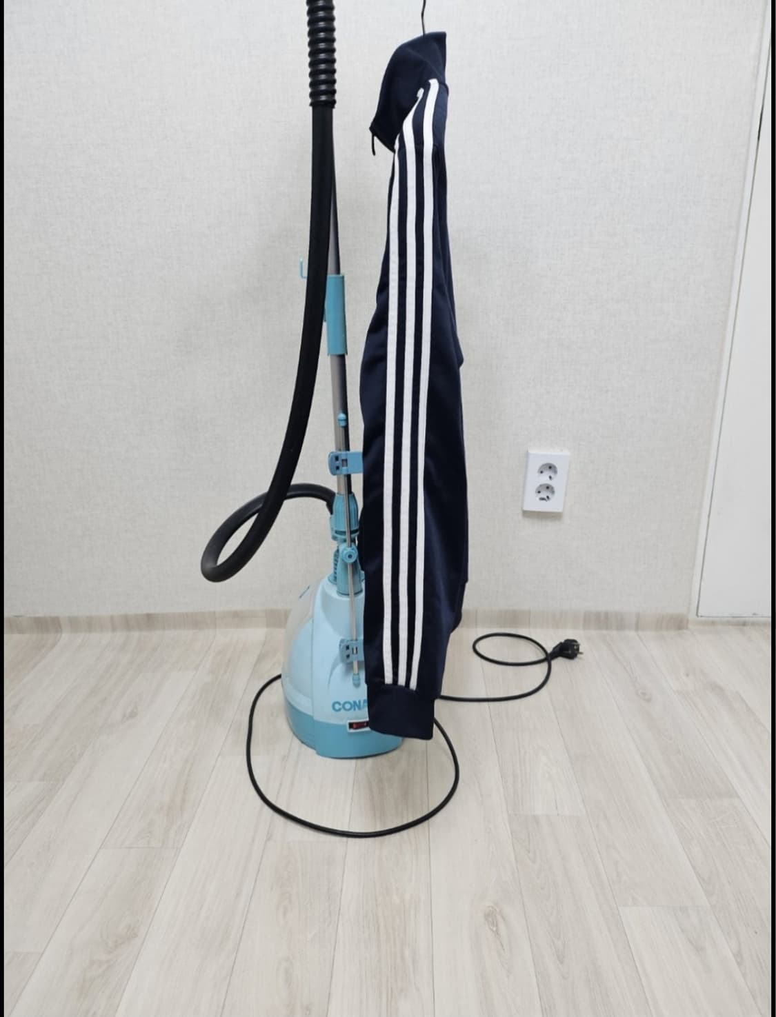 (100)L ☆초대장급☆ 아디다스 에센셜 3st [네이비] 트랙탑져지 상품이미지4