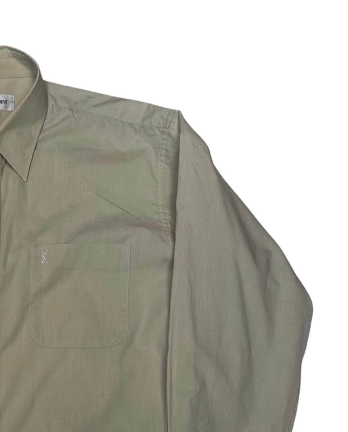 입생로랑 뿌르옴므 베이지솔리드셔츠 95 상품이미지2