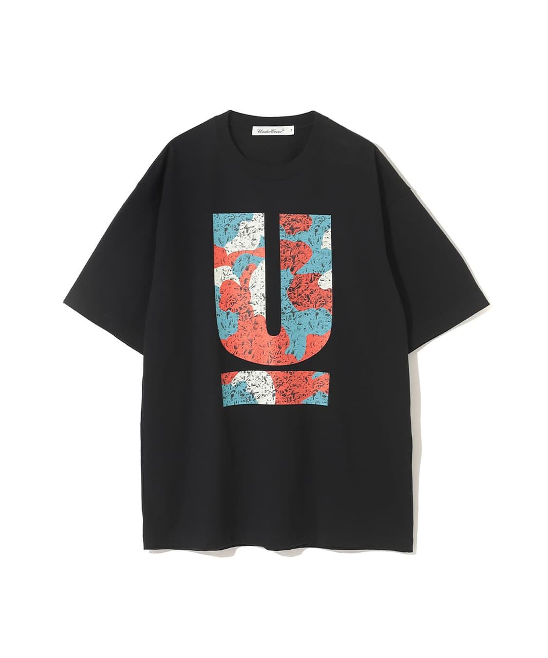 언더커버 U 로고 티셔츠 블랙 상품이미지1