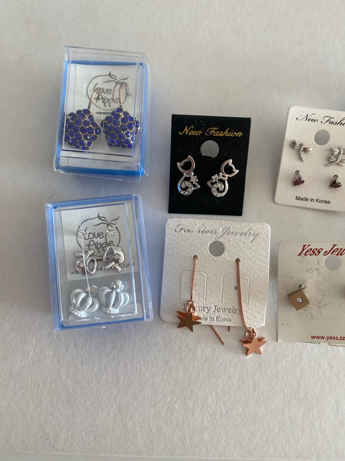 새상품 귀걸이 7종 세트 상품이미지2