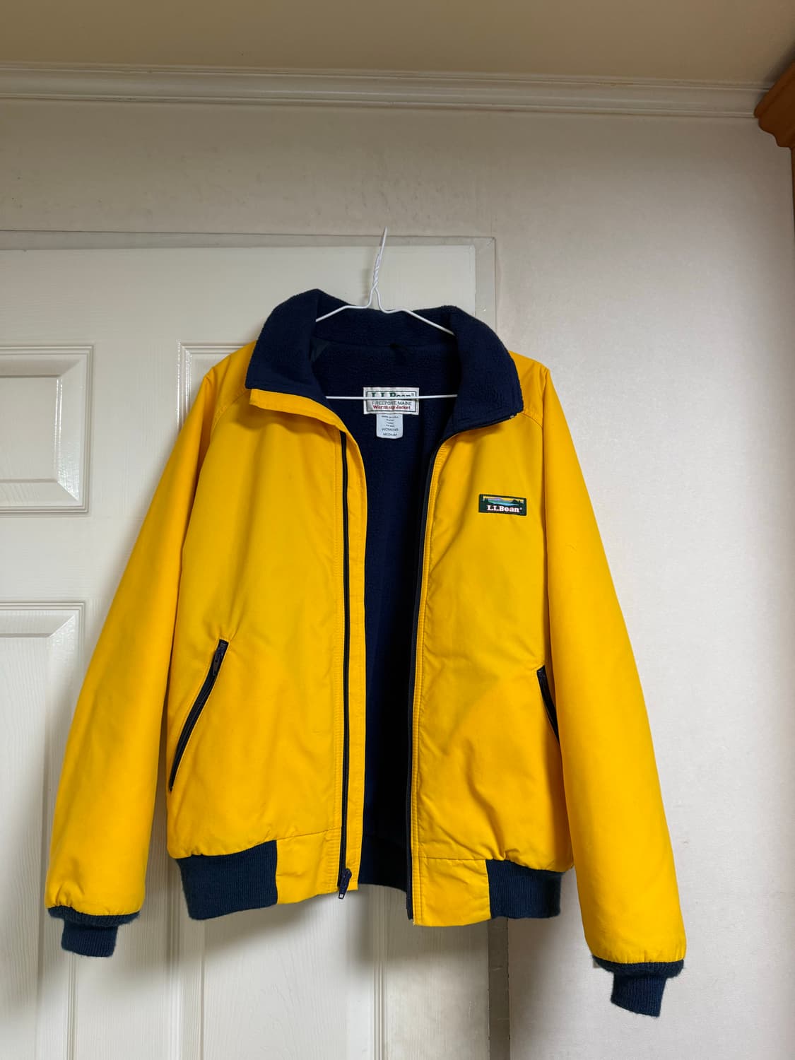 90s 엘엘빈 LL bean 웜업자켓 플리스 라이너 자켓 M 상품이미지1