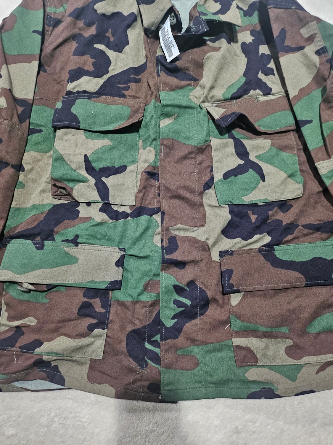 90s 미군오리지날 우드랜드 bdu 신품 L 상품이미지2