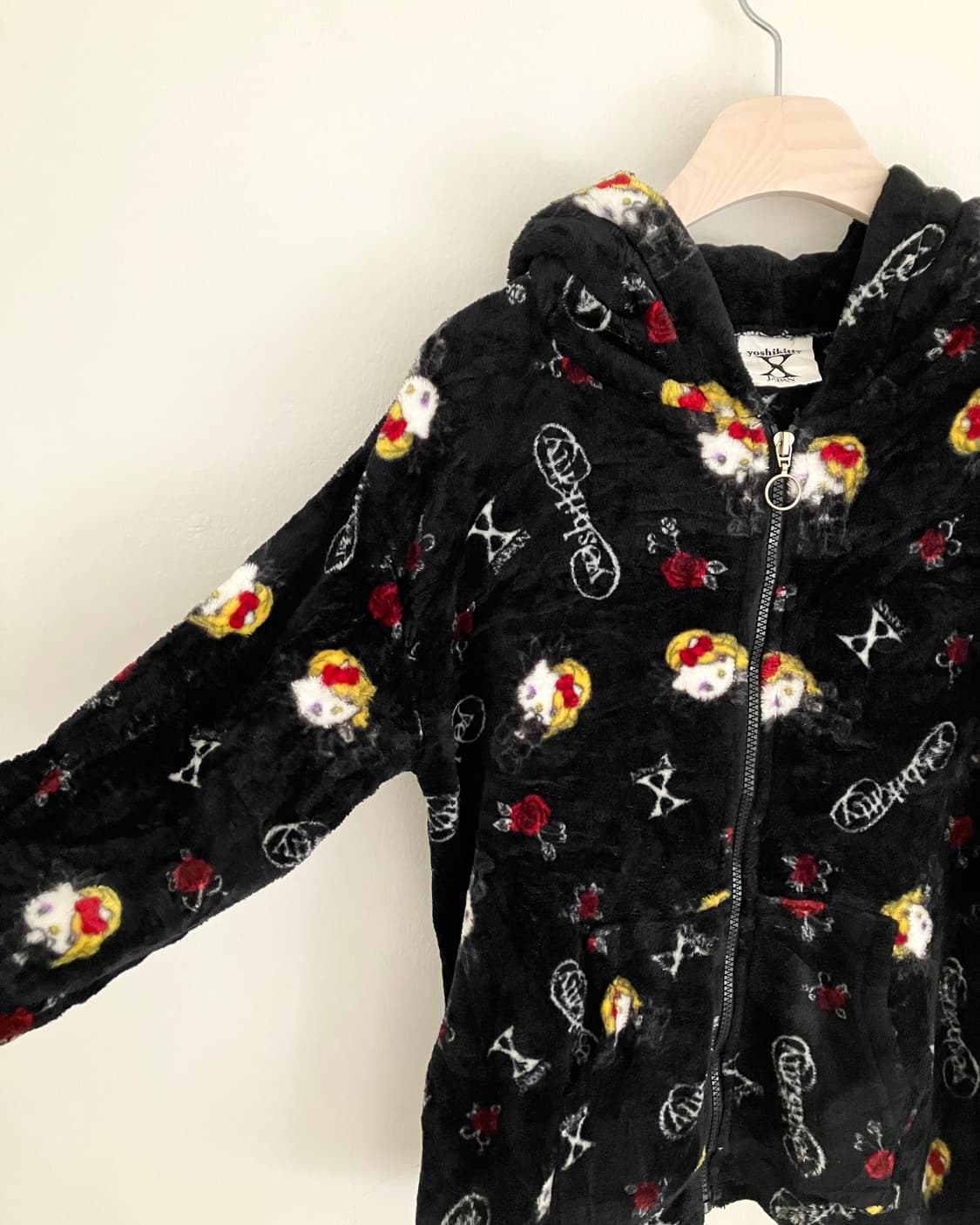 Yoshi kitty 헬로 키티 플리스 후리스 상품이미지4