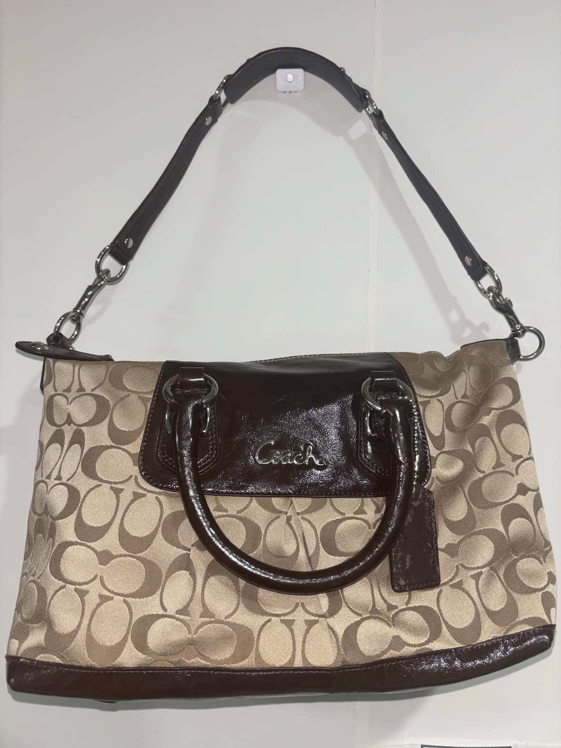 COACH Y2K brown tote bag  상품이미지1