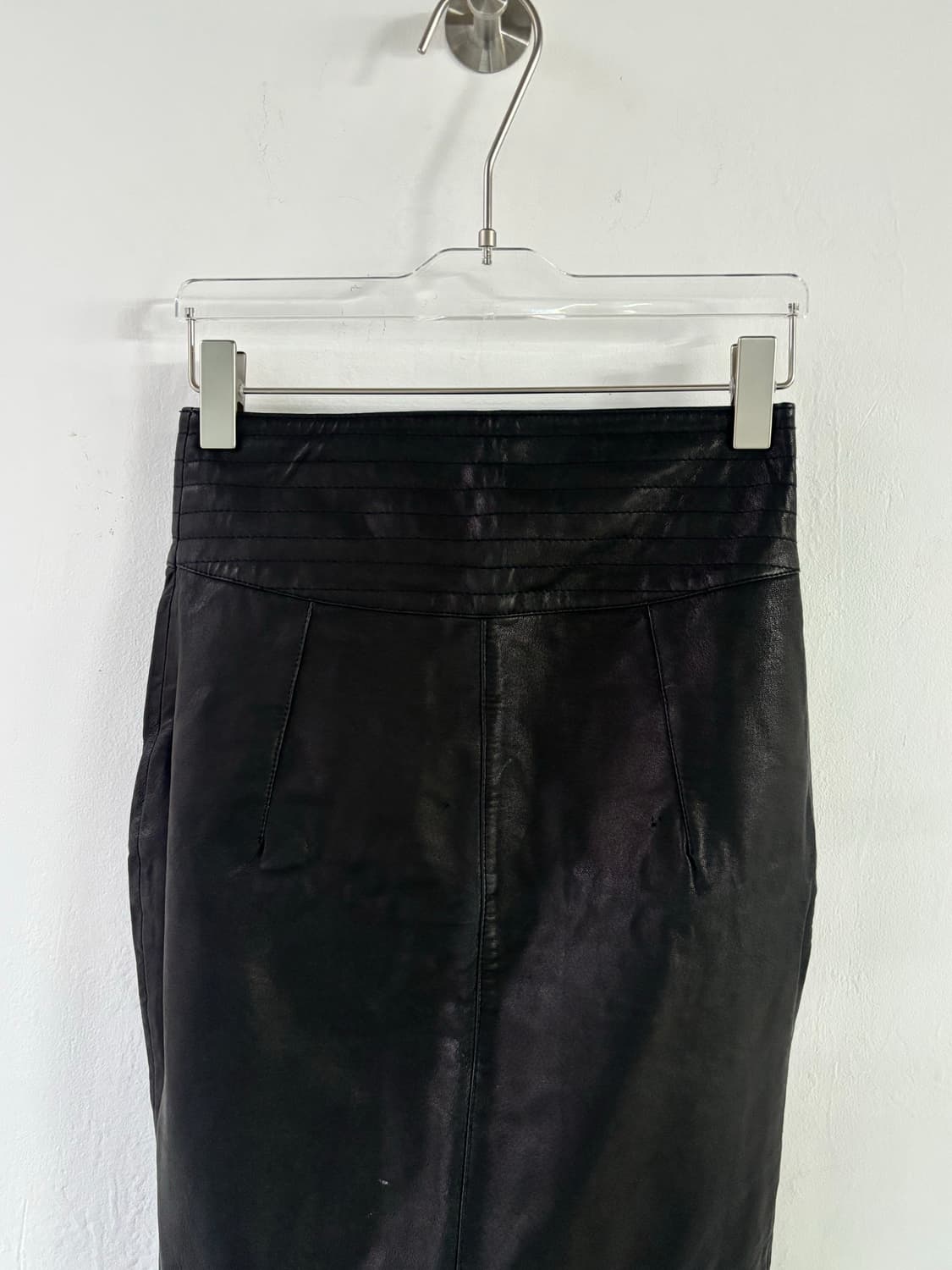 리얼 레더 스커트 상품이미지5