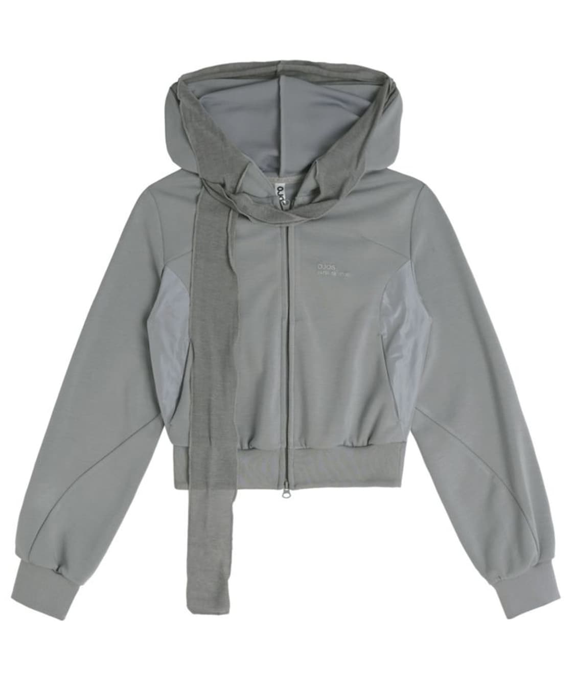 오호스 머플러 복서 크롭 후디 상품이미지1