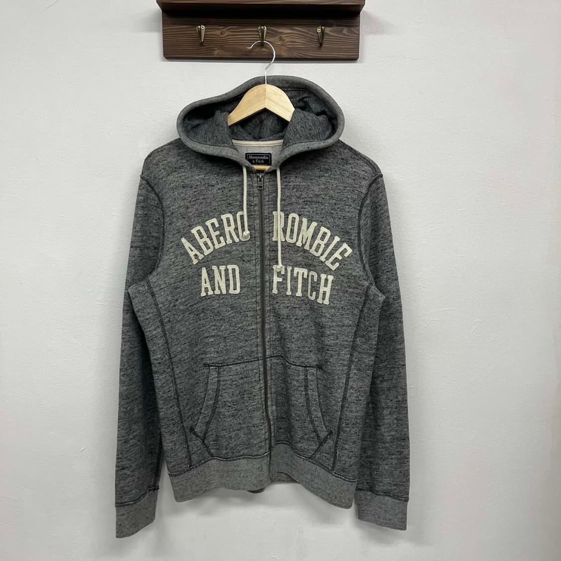 아베크롬비 y2k 올드스쿨 후드집업 희귀져지(S) 상품이미지4