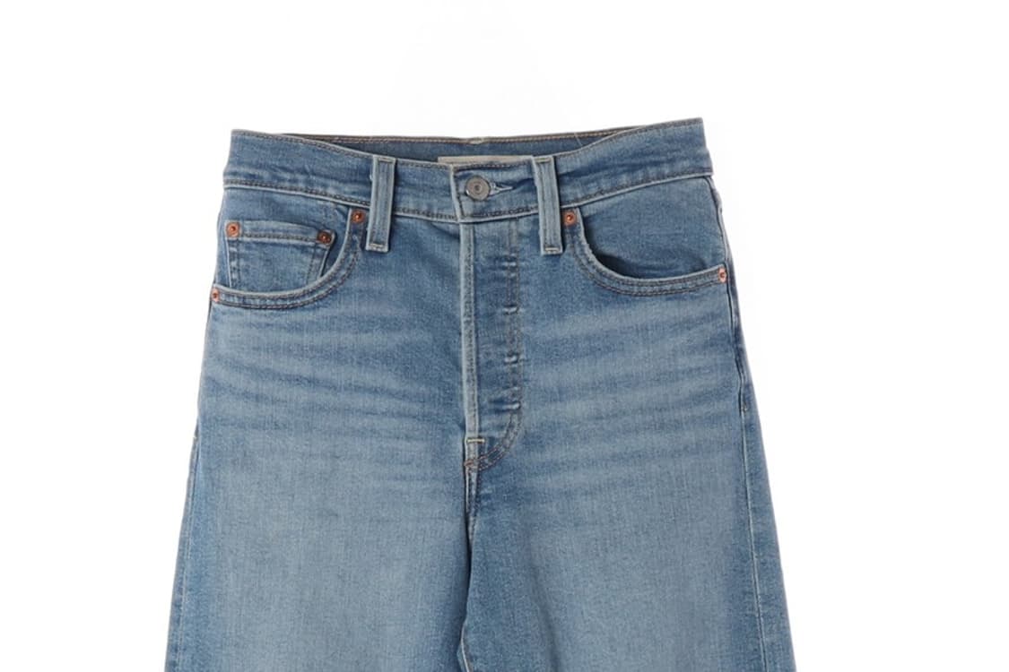 리바이스 라이트 블루 와이드 데님팬츠 상품이미지3