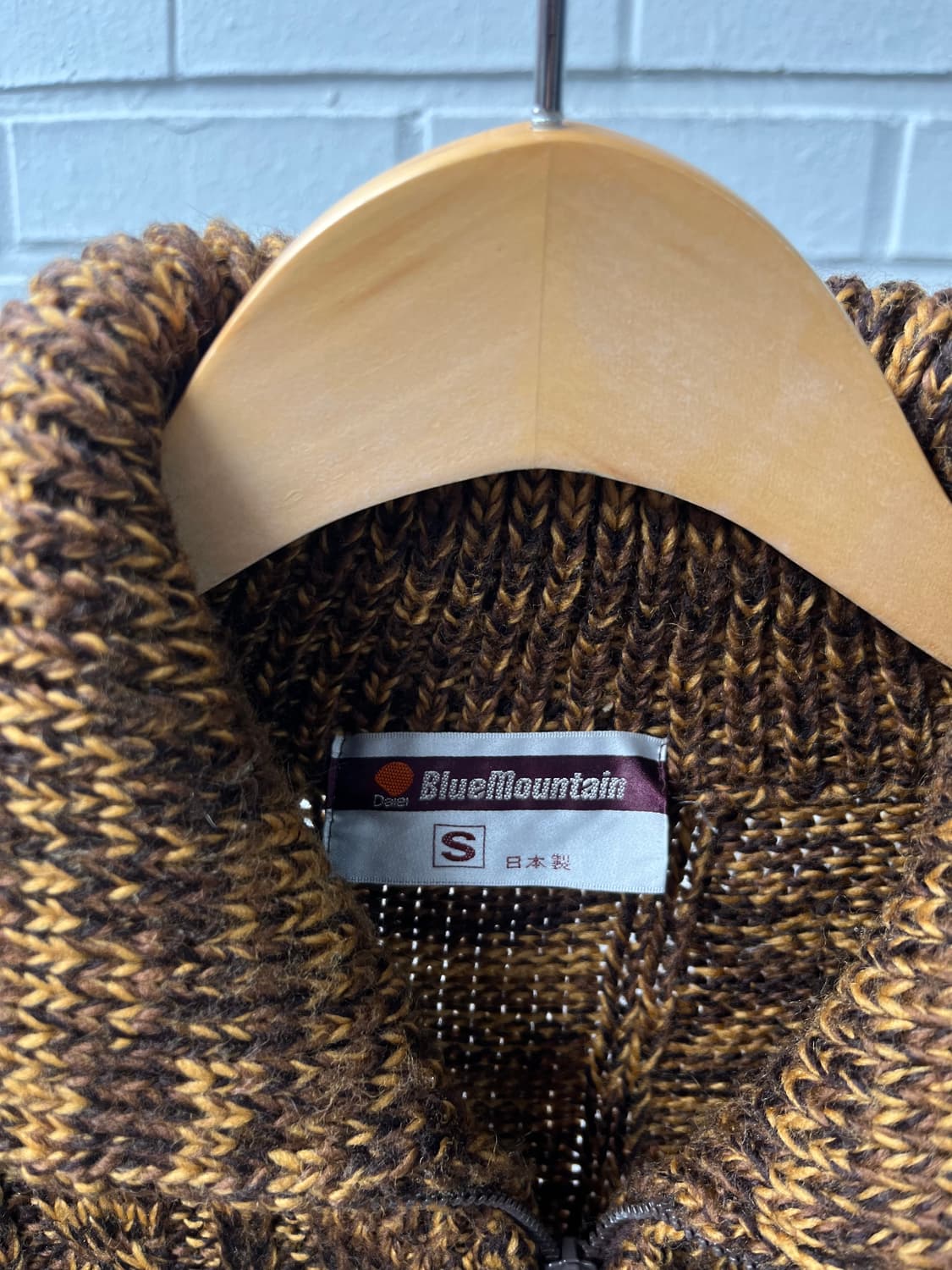 Blue mountain knit zip up 상품이미지7