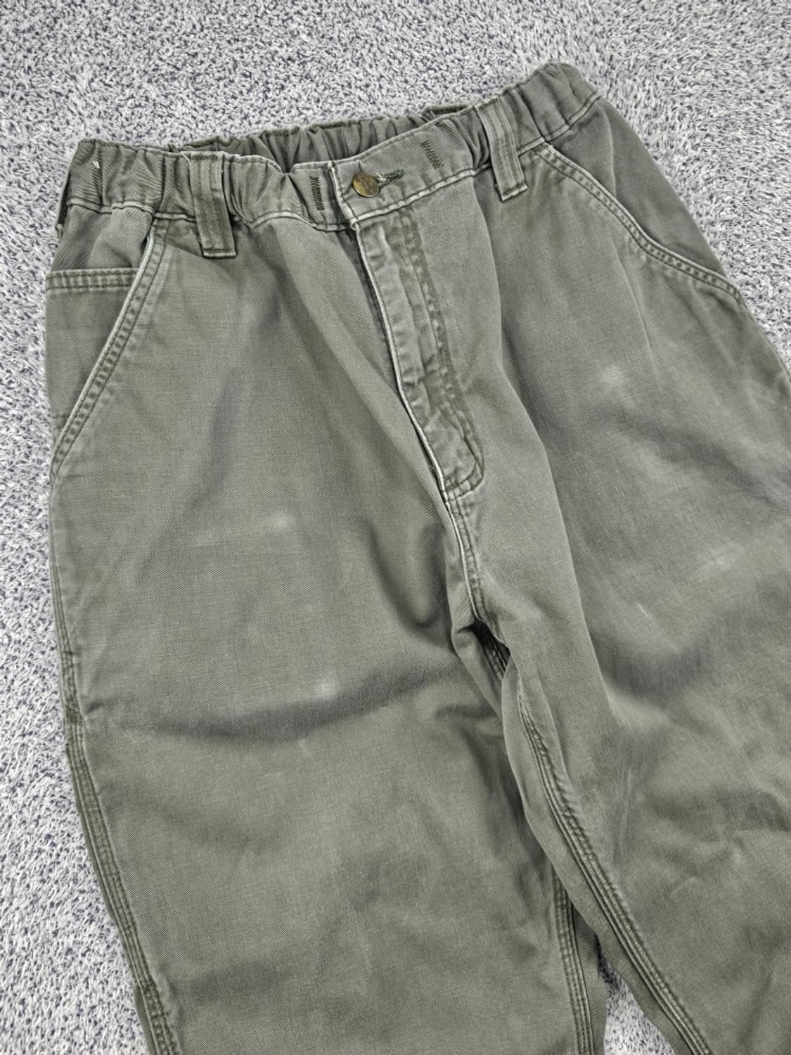 칼하트 코튼 카펜터 싱글니 워크 팬츠 밴딩커스텀 (38X30)/11742 상품이미지5