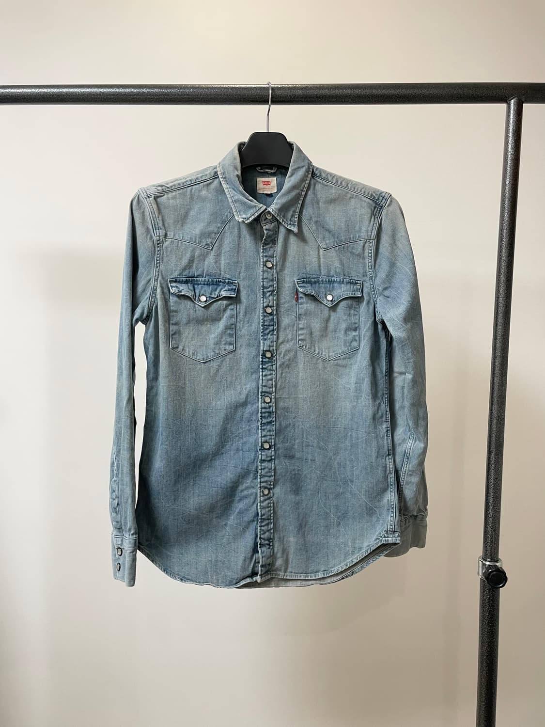 (S) levis 리바이스 웨스턴 데님 셔츠 상품이미지1