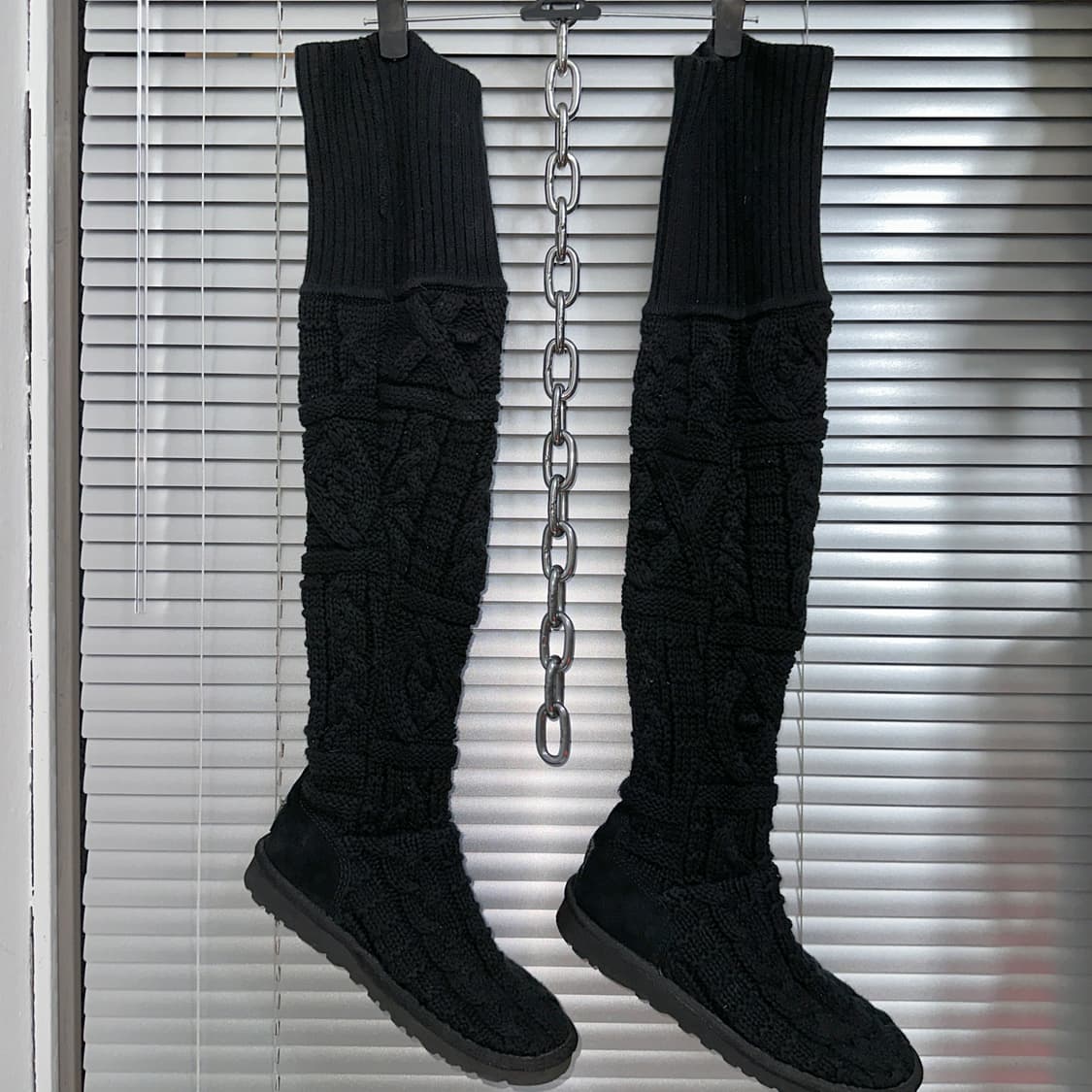 00s 리미티드 에디션 XL 롱 니트 카디 부츠 상품이미지3