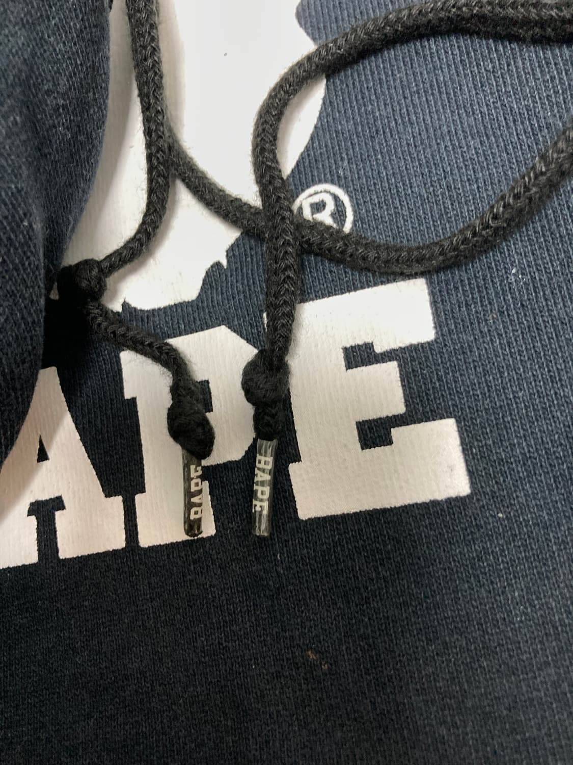 베이프 컬리지 후드티 L 상품이미지8