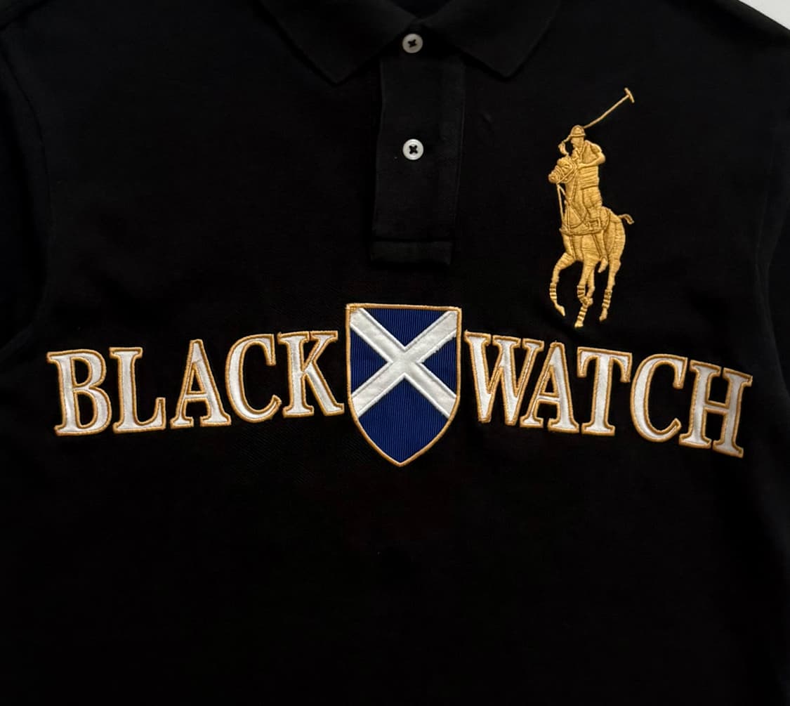Polo 폴로랄프로렌 치프키프 블랙와치 카라티  상품이미지3