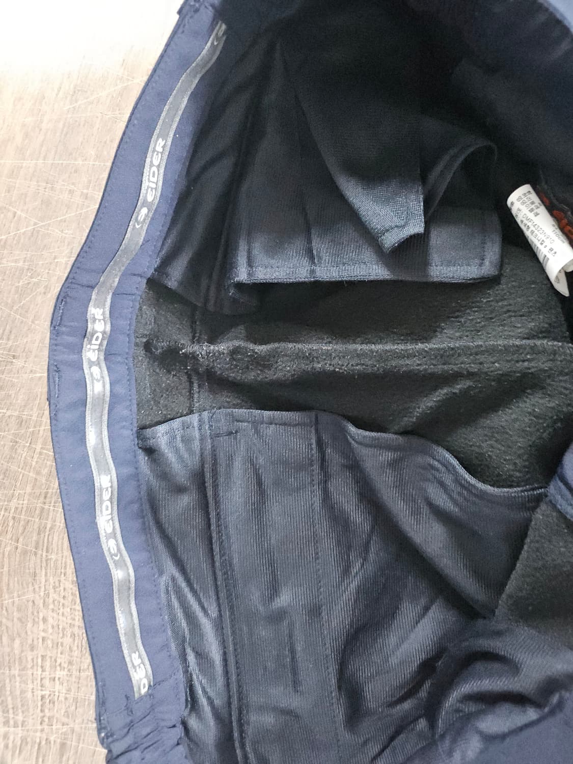 아이더 네이비/블랙 등산 바지 (벨트포함) 86 상품이미지2