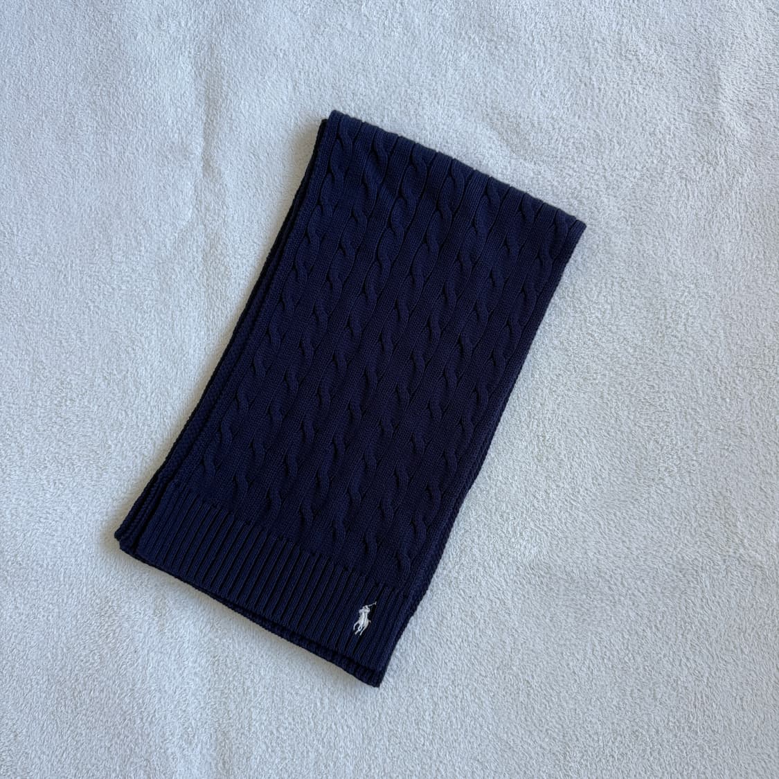 폴로랄프로렌 코튼 꽈배기 목도리 3가지 색상 상품이미지4