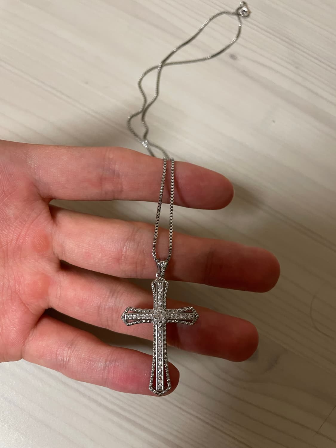빈티지 십자가 목걸이 상품이미지5