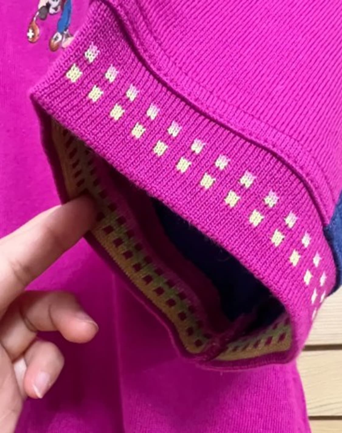 도쿄디즈니랜드 골프컬렉션 남성 니트카라티셔츠 M 상품이미지4