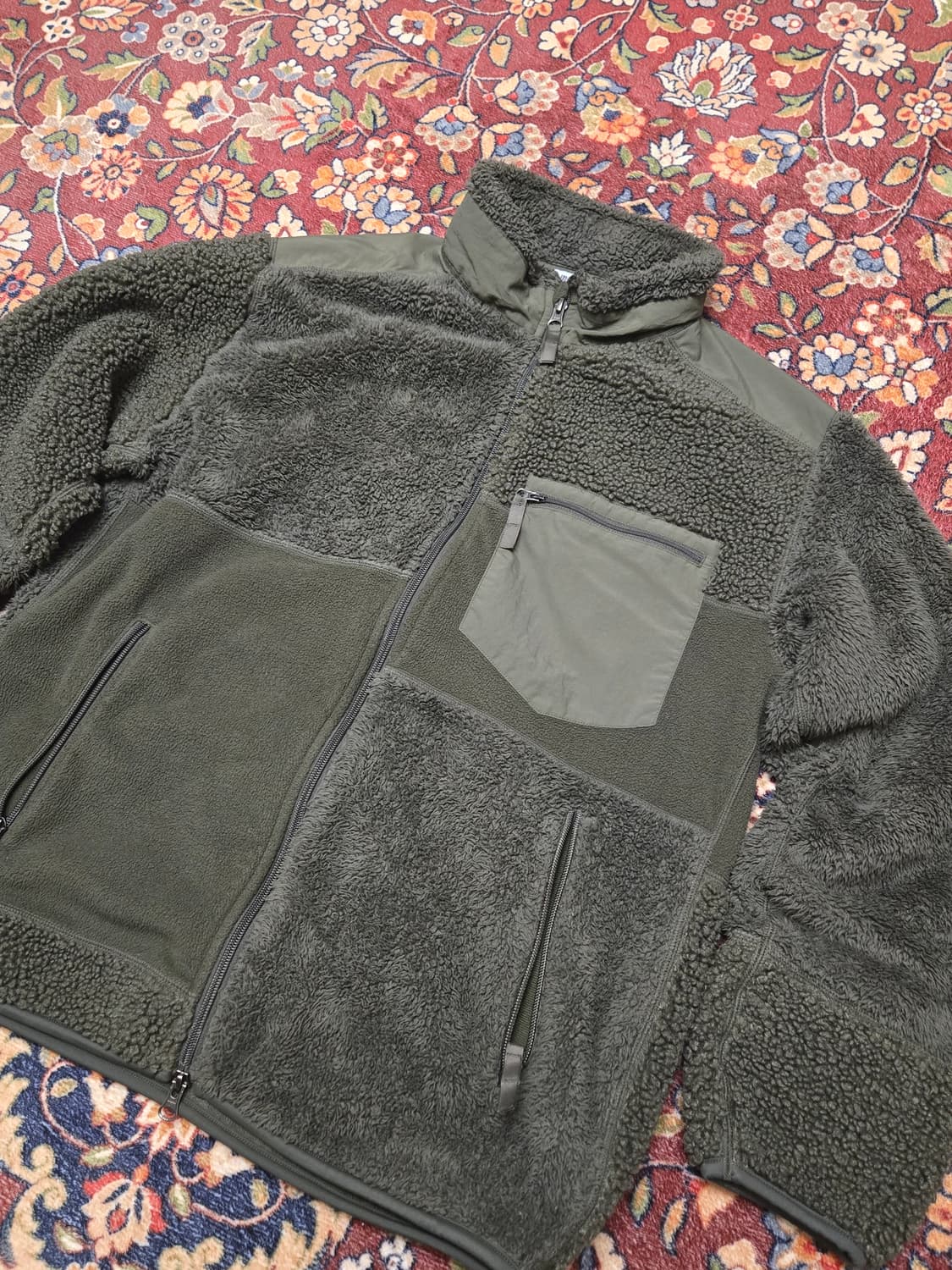 유니클로 x 엔지니어드 가먼츠 집업 플리스 (L) 상품이미지3