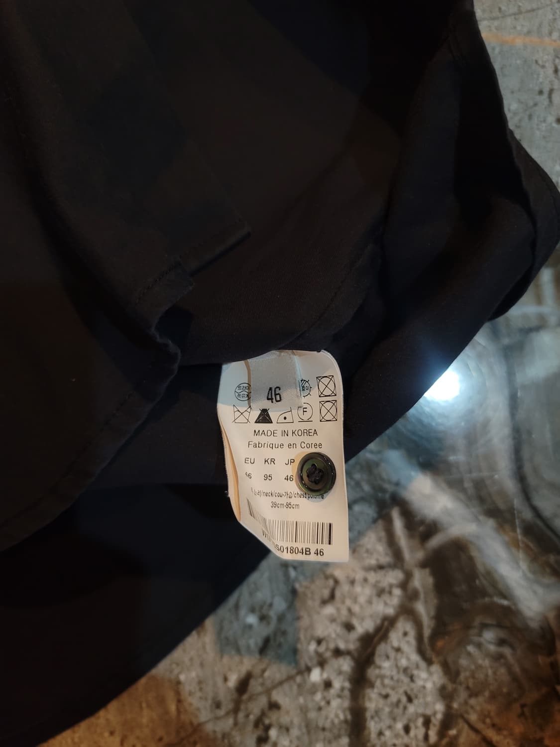 우영미 블랙/ 차콜 셔츠 2장 일괄(남녀공용) 상품이미지5