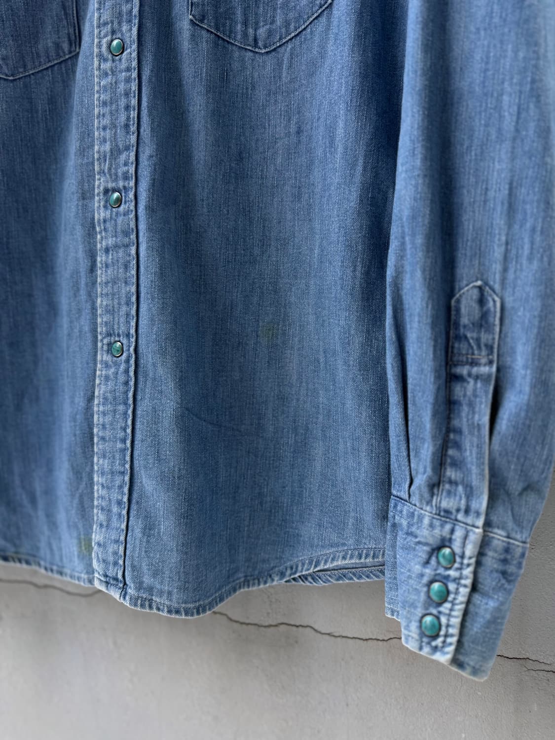 리바이스 웨스턴 데님 셔츠 상품이미지3