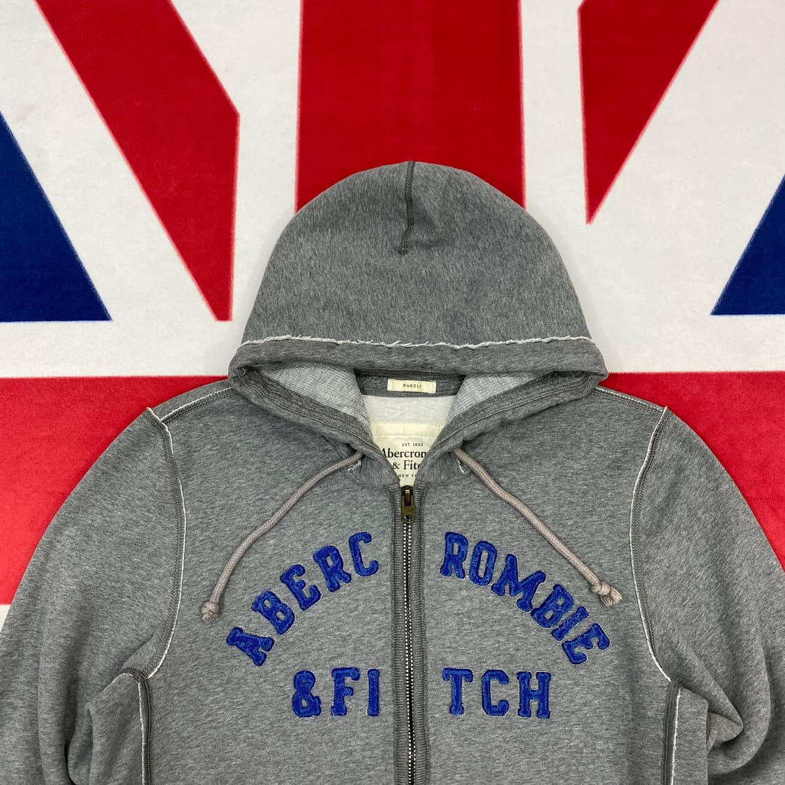 아베크롬비 머슬핏 후드집업 M 상품이미지3