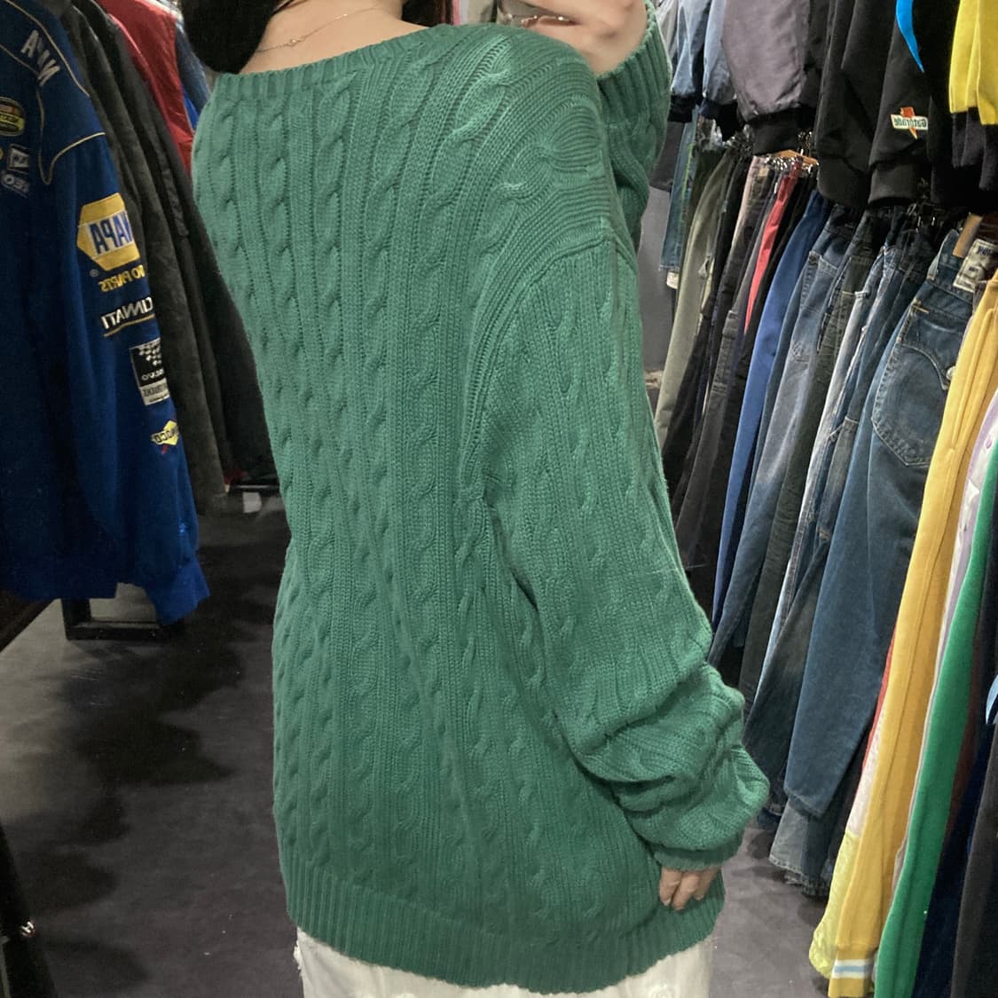 [IM] 폴로 랄프로렌 케이블 니트 민트 그린 상품이미지6