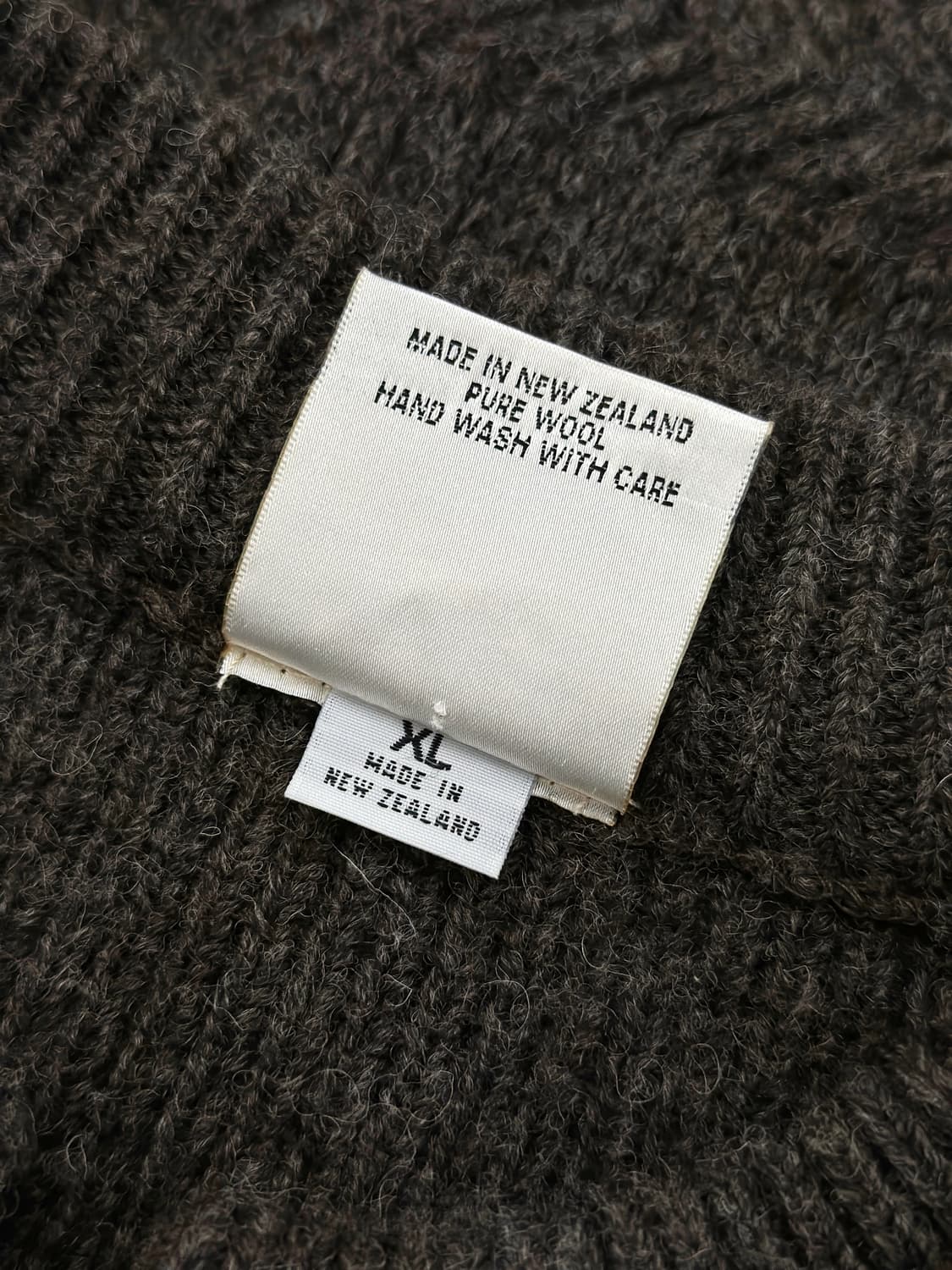 (Rare)80~90s 빈티지 맥도날드 뉴질랜드 퓨어 울 집업 니트 상품이미지10