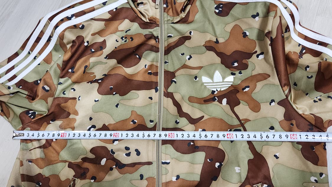 (착샷) 아디다스 파이어버드 져지 트랙탑 카모 밀리터리  상품이미지7